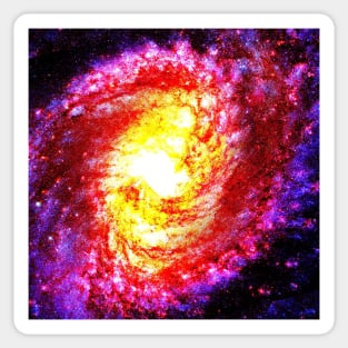 Spiral Galaxy M83, Hubble Space Telescope Sticker